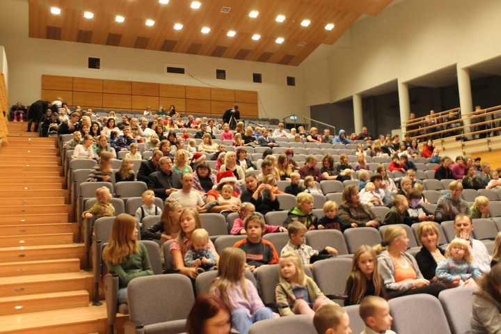 Paljulapseliste perede jõulupidu