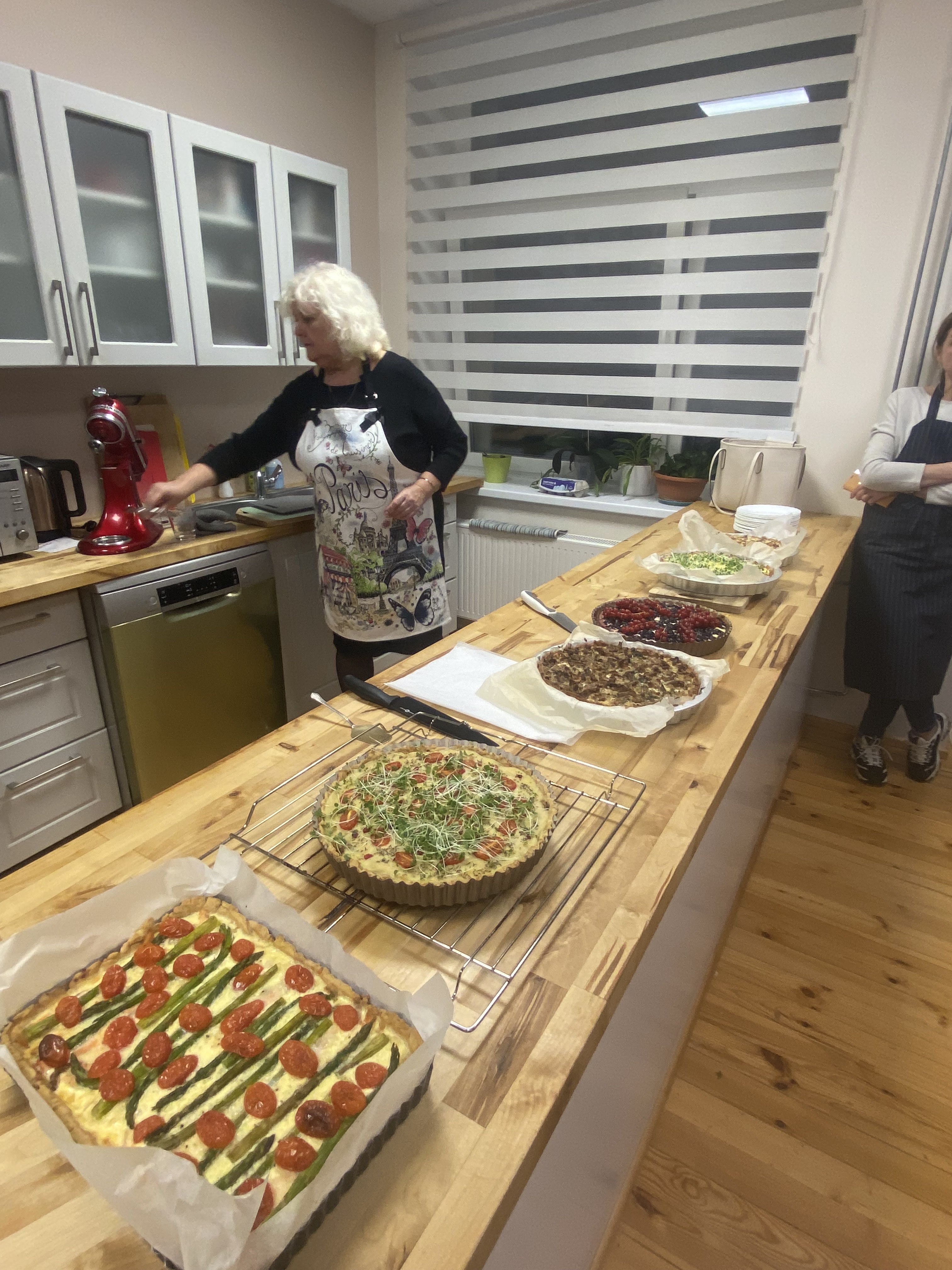 Quiche ehk Prantsuse lahtise piruka valmistamise õpituba