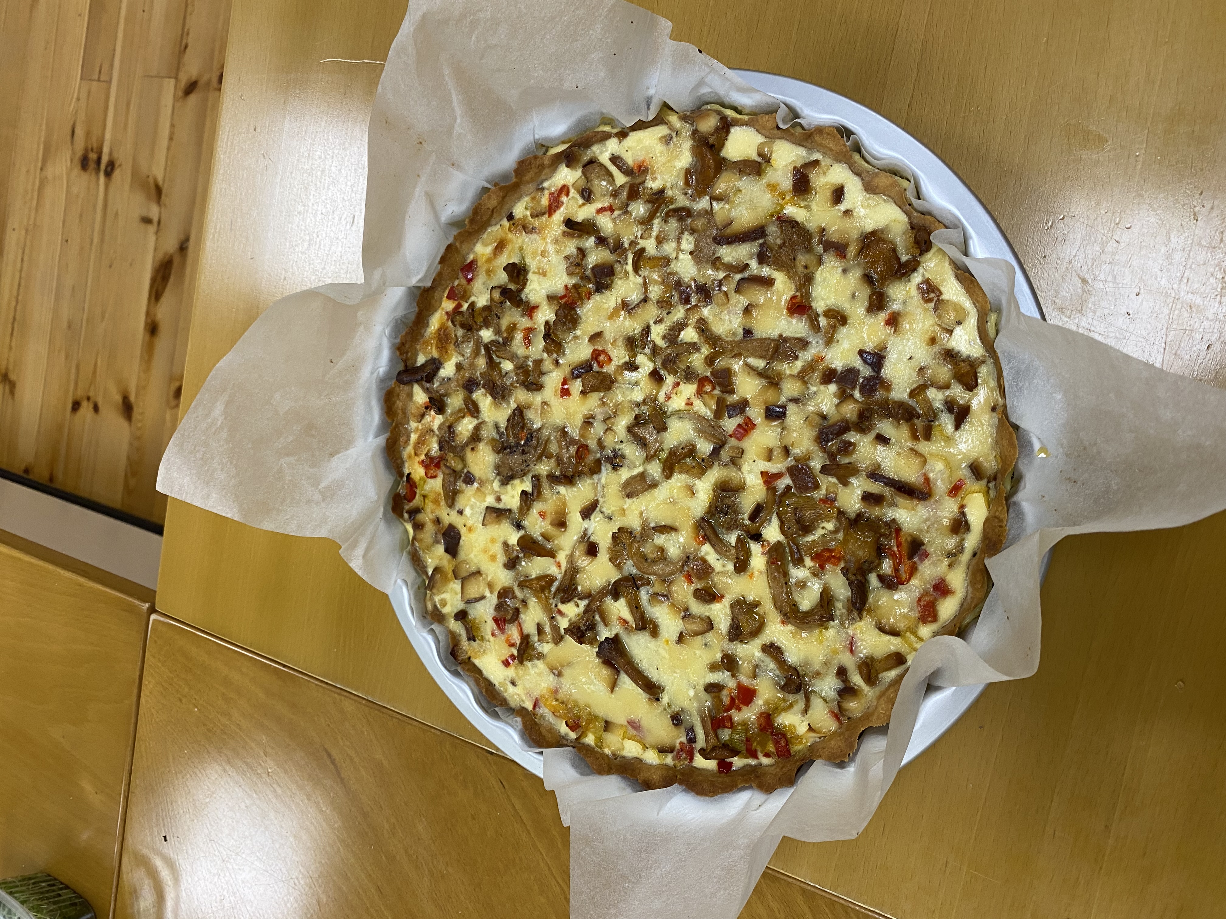 Quiche ehk Prantsuse lahtise piruka valmistamise õpituba