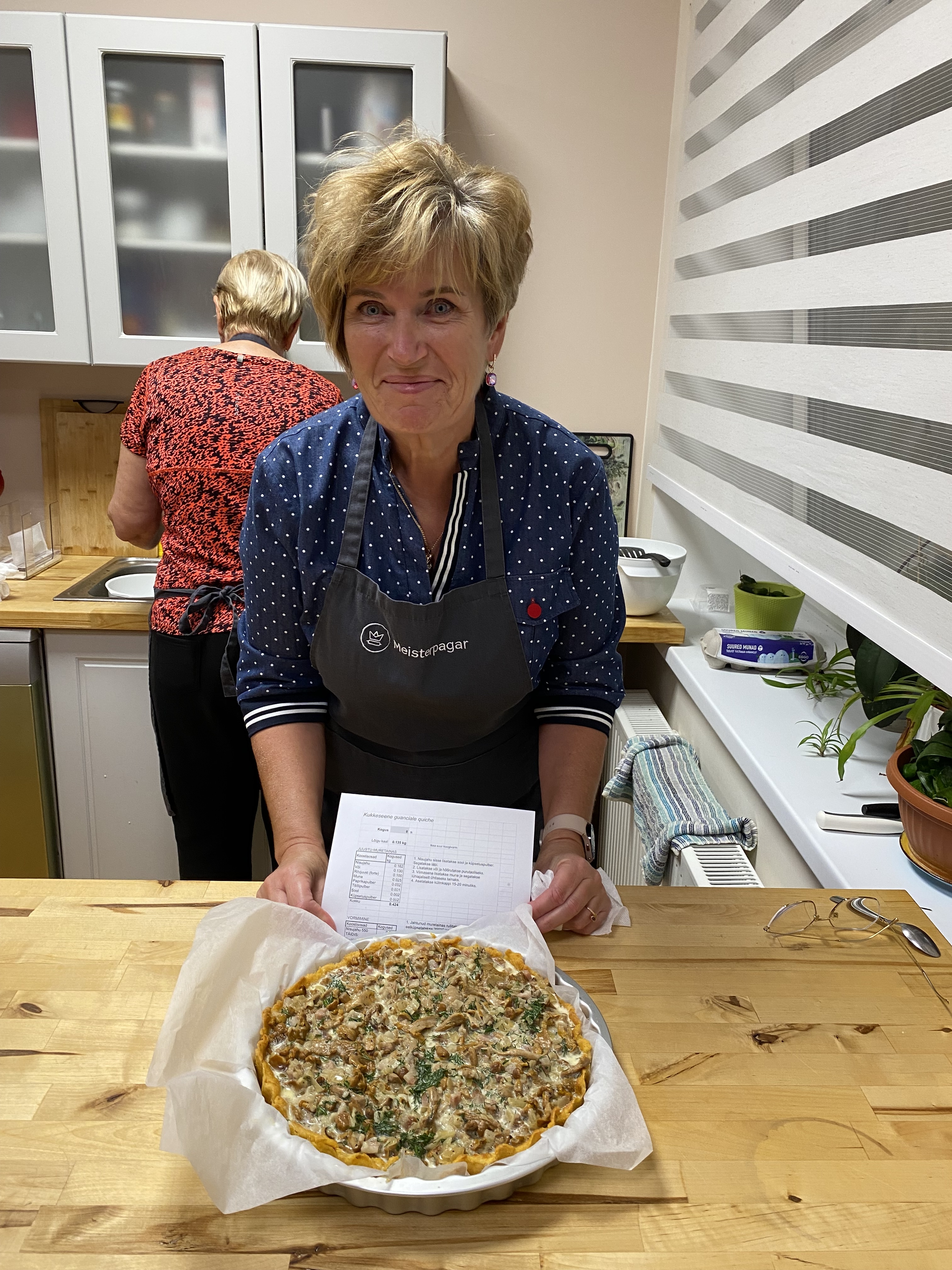 Quiche ehk Prantsuse lahtise piruka valmistamise õpituba