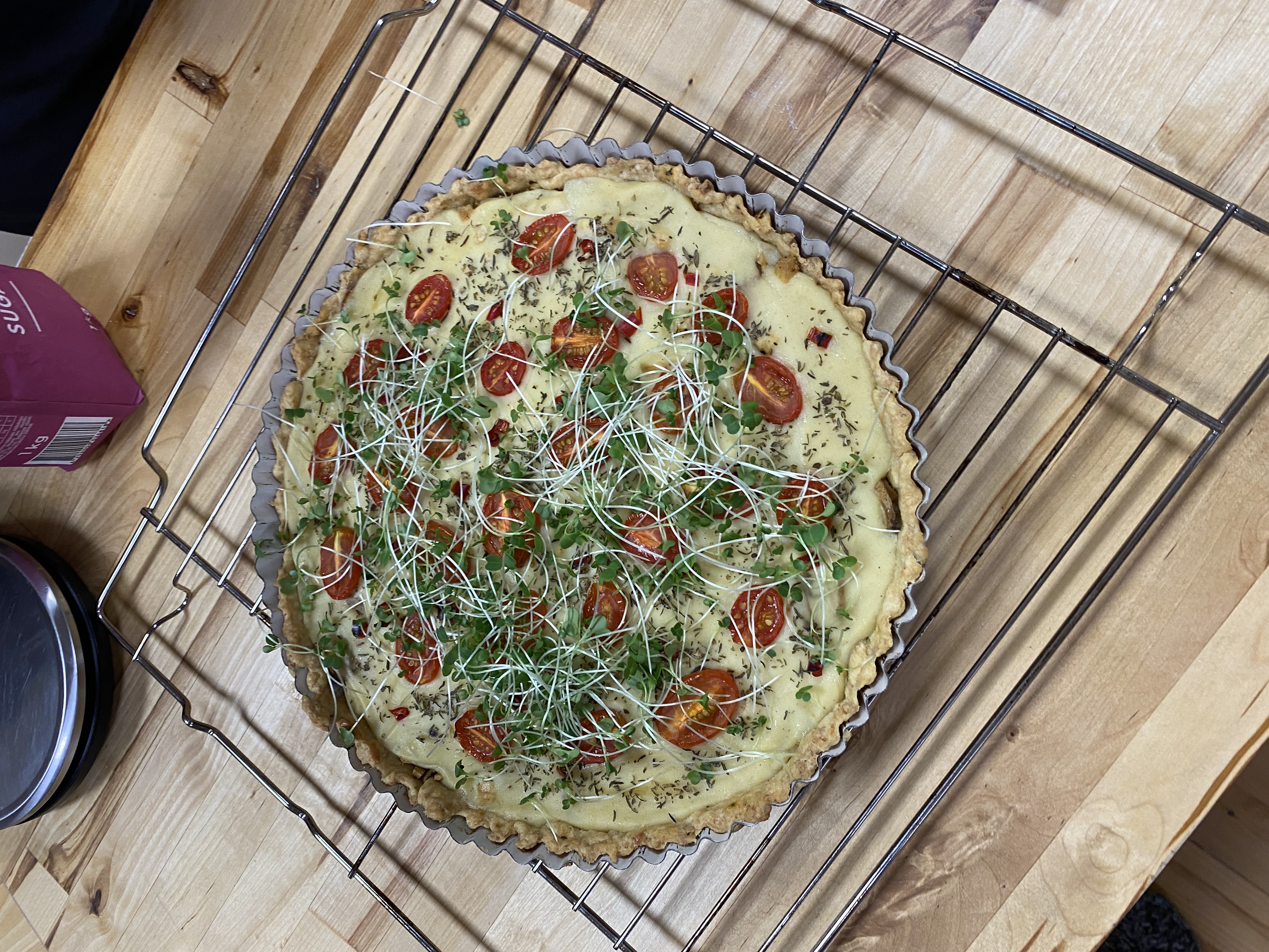 Quiche ehk Prantsuse lahtise piruka valmistamise õpituba