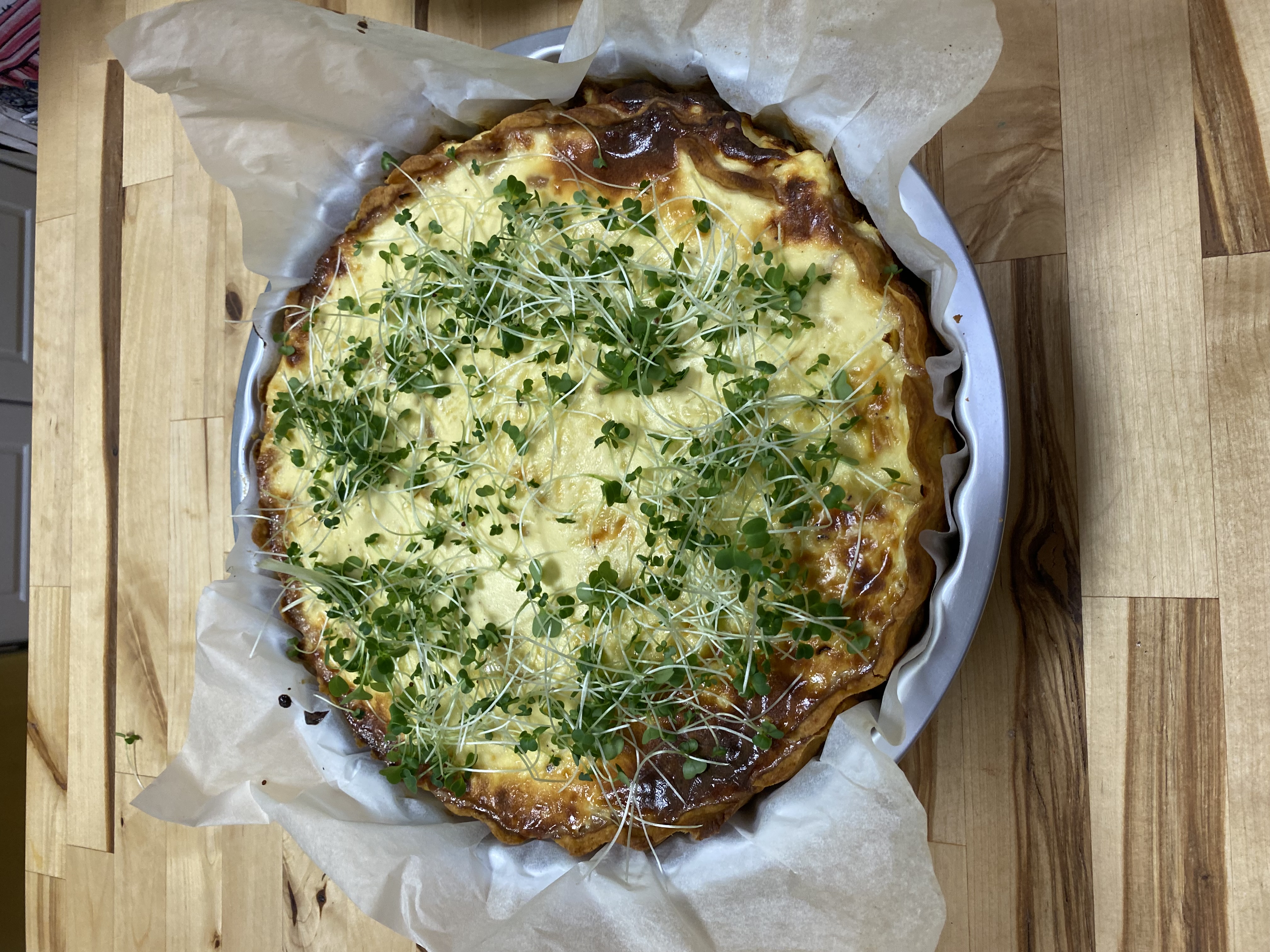 Quiche ehk Prantsuse lahtise piruka valmistamise õpituba